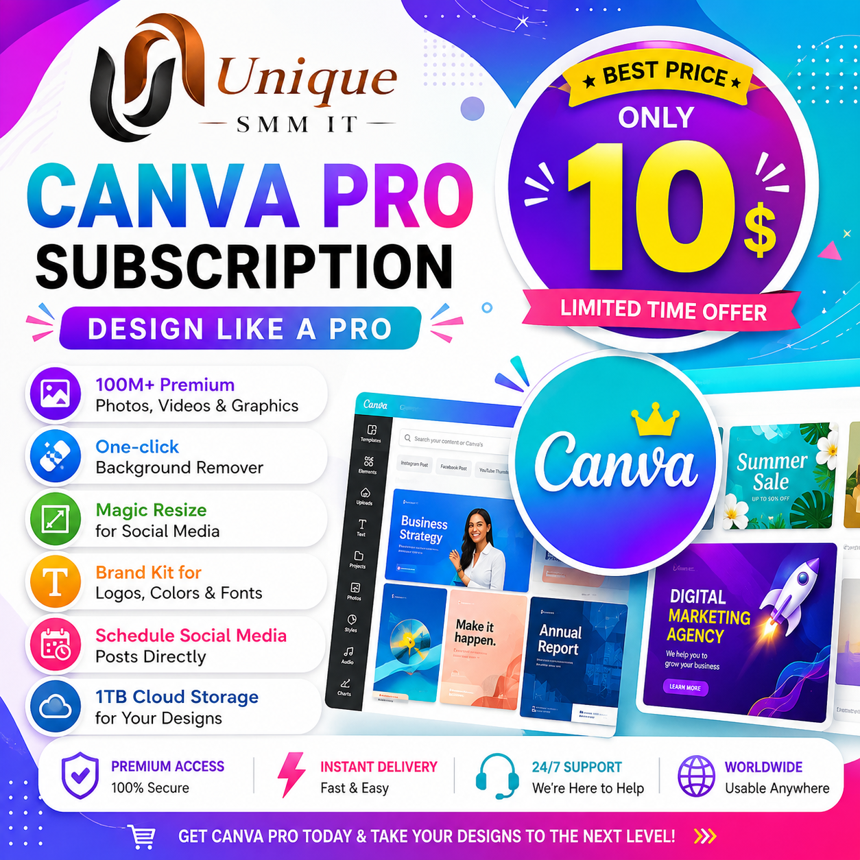 Canva Pro Subscription